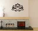 Lotus Vinyl Flower Decals Modern Wall Art Sticker